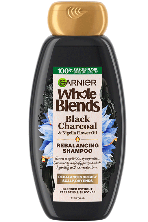 Whole Blends Black Charcoal and Nigella Flower Oil Shampoo